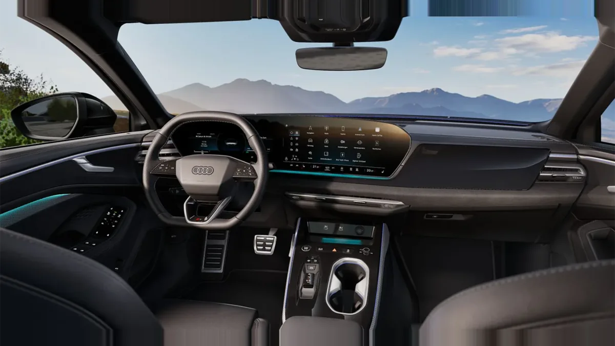 Audi A6 TDI 150kW (204CV) S Tronic Black Line nuevo en renting — Delantera