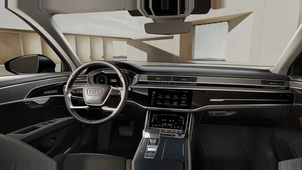 Audi A8 50 TDI 210kW (286CV) Quattro Tiptronic de ocasión en renting — Delantera