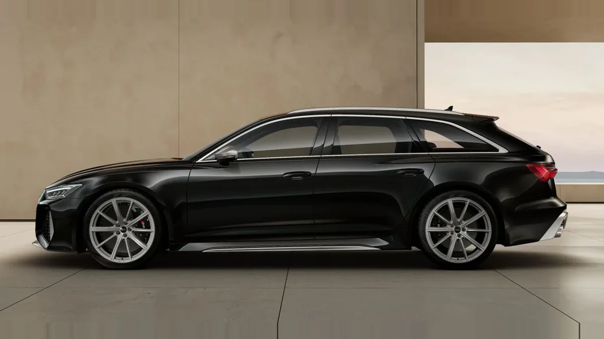 Audi RS6 Avant TFSI Quattro nuevo en renting — Lateral