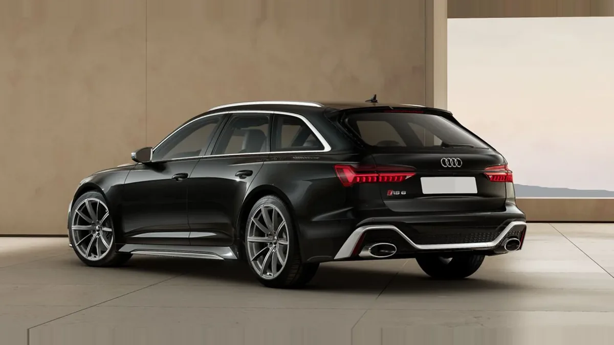 Audi RS6 Avant TFSI Quattro nuevo en renting — Trasera