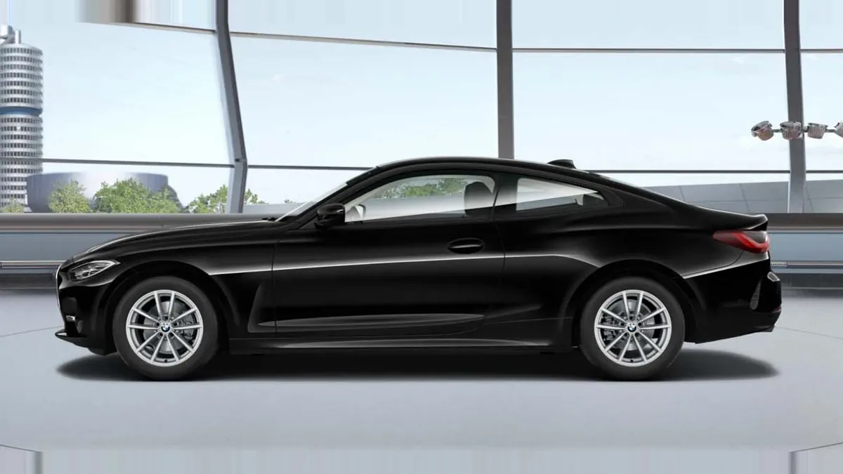 BMW Serie 4 420i Coupé nuevo en renting — Delantera