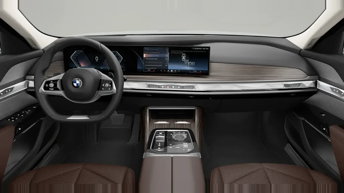 BMW Serie 7 740d xDrive nuevo en renting — Delantera
