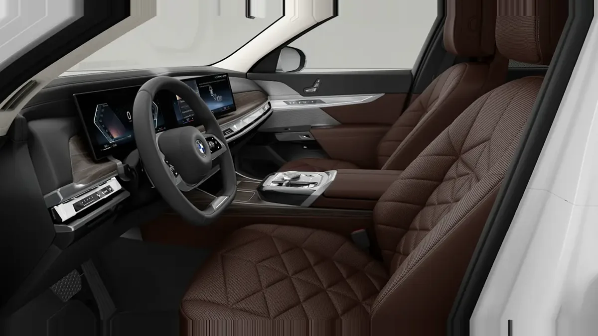 BMW Serie 7 740d xDrive nuevo en renting — Interior
