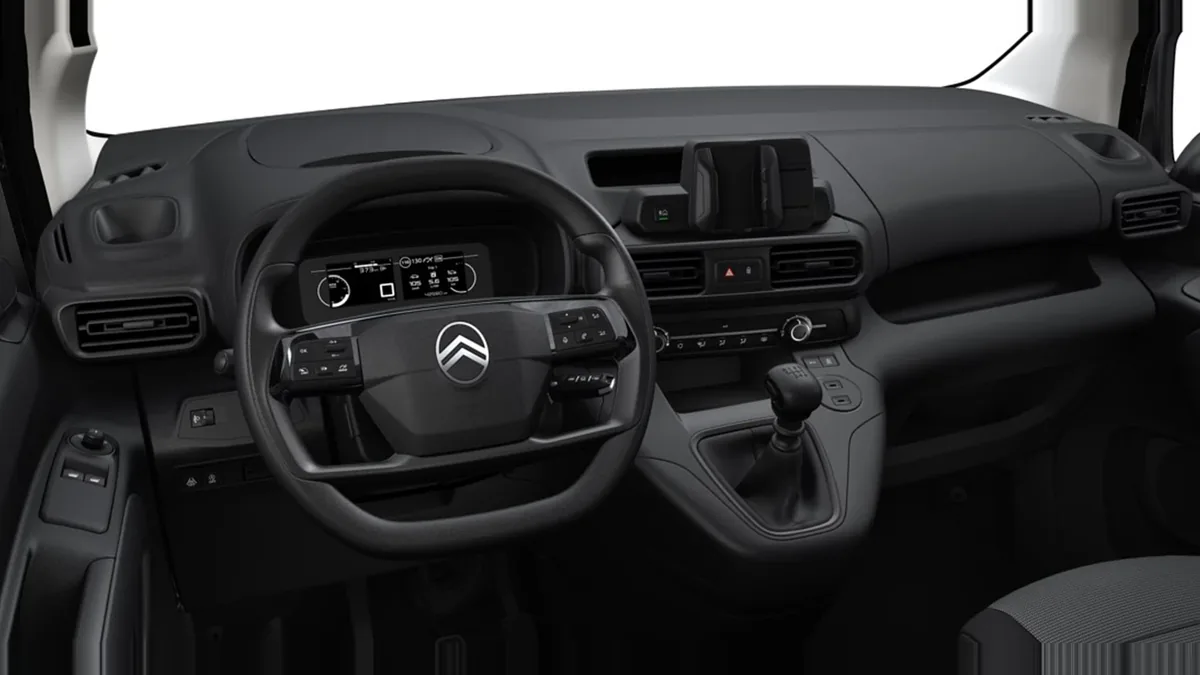 Citroën Berlingo Talla M BlueHDI 100cv van nuevo en renting — Interior