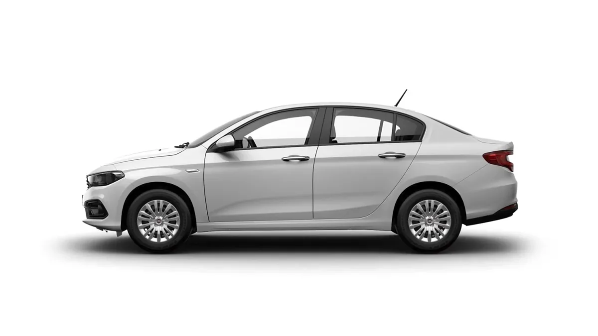 Fiat Tipo Sedán 1.6 Diésel 96kW (130CV) nuevo en renting — Lateral