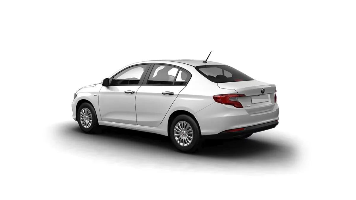 Fiat Tipo Sedán 1.6 Diésel 96kW (130CV) nuevo en renting — Trasera