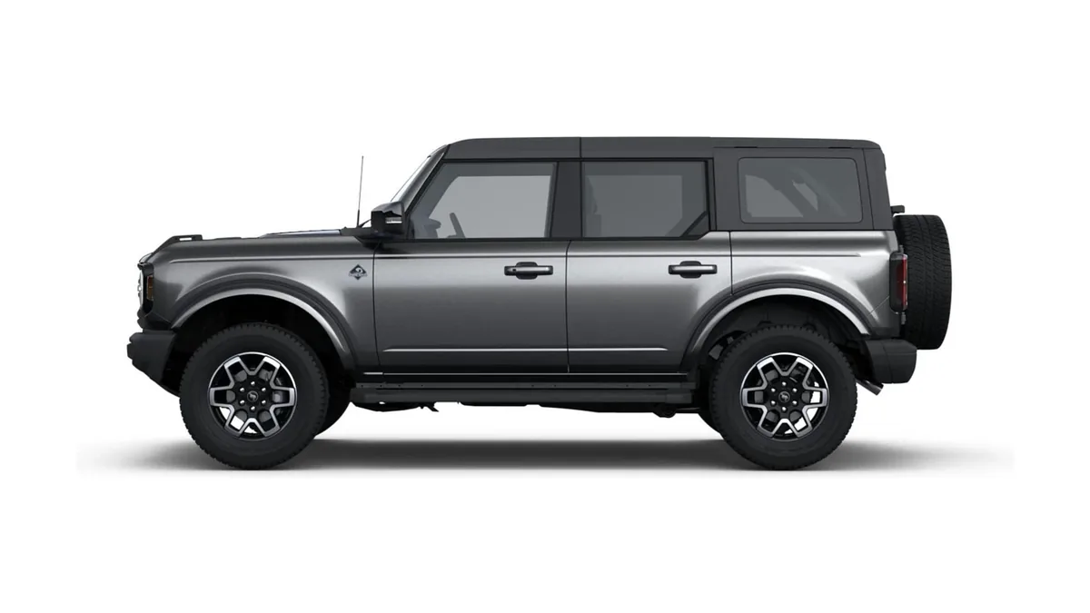 Ford Bronco Outer Banks 2.7 Ecoboost 335CV Automático 4x4 nuevo en renting — Lateral