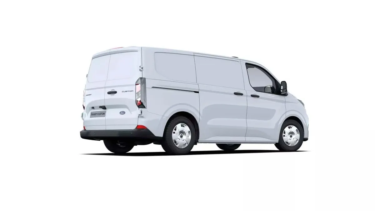 Ford Transit Custom Furgon Van 2.0 Ecoblue 136Cv 280 L1 Trend II nuevo en renting — Trasera