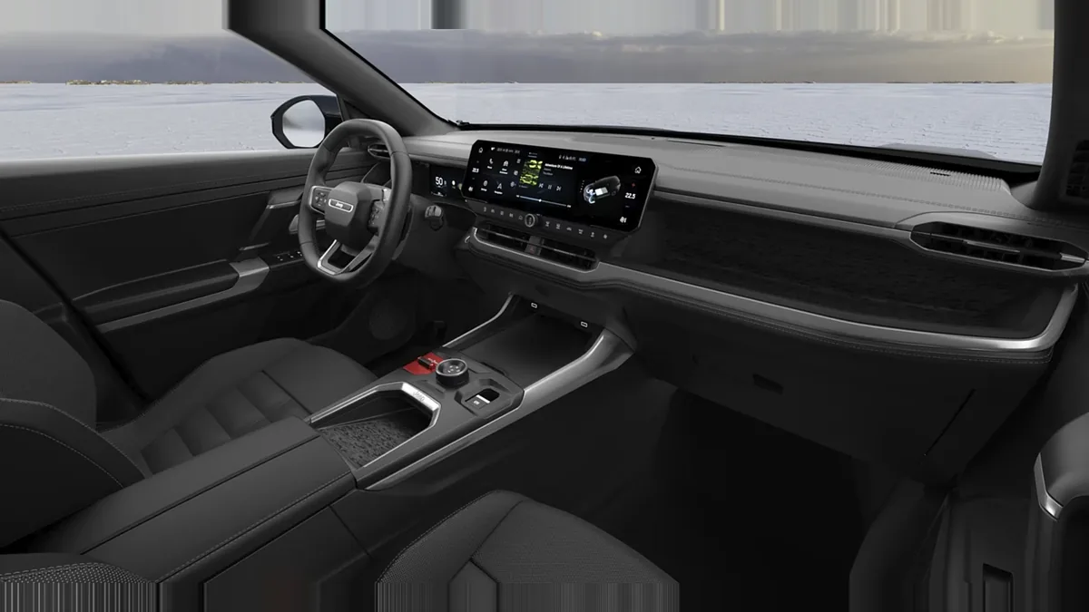 Jeep Compass 1.2 MHEV Altitude 145CV de ocasión en renting — Interior