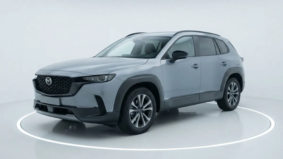 Mazda CX-5 2.5 Sky MHEV 141CV AT FWD Exclusive-Line nuevo en renting — Lateral