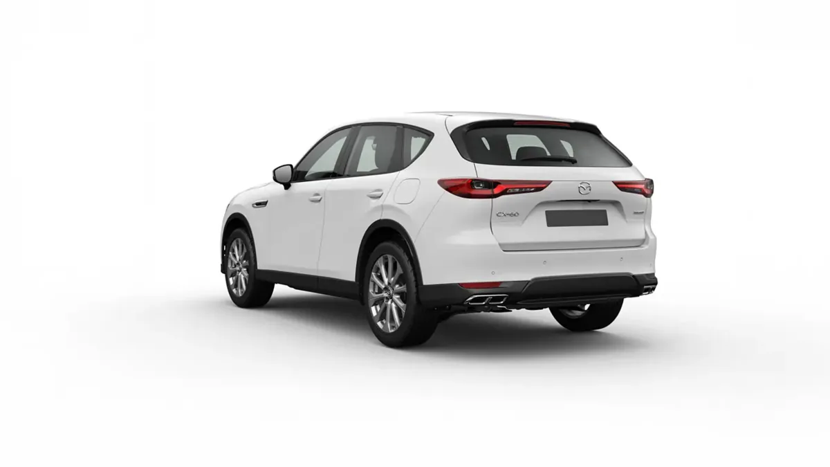 Mazda CX-60 e-Skyactiv D MHEV 147kW RWD 8AT Exclus.-Line nuevo en renting — Trasera