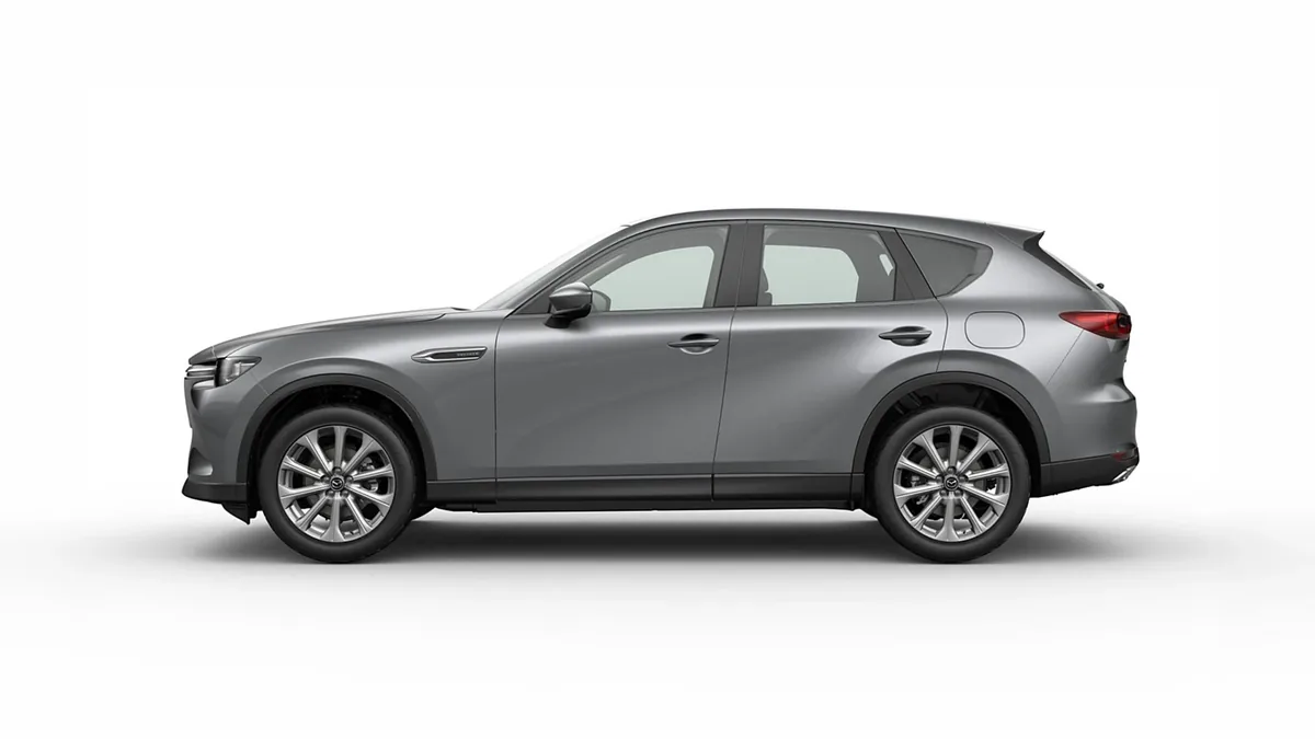 Mazda CX-60 e-Skyactiv D MHEV 8AT RWD Exclusive-Line nuevo en renting — Lateral