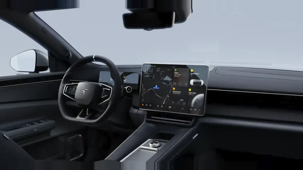 Polestar 4 Long Range Single Motor nuevo en renting — Delantera