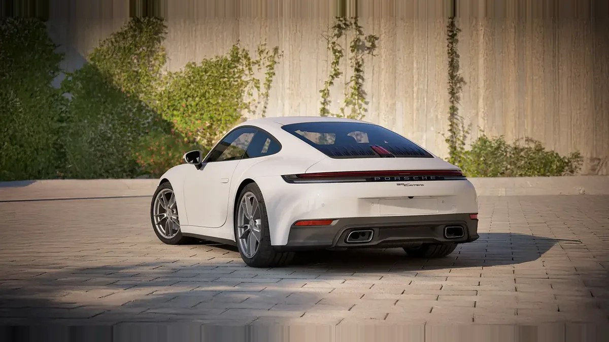 Porsche 911 Carrera nuevo en renting — Trasera