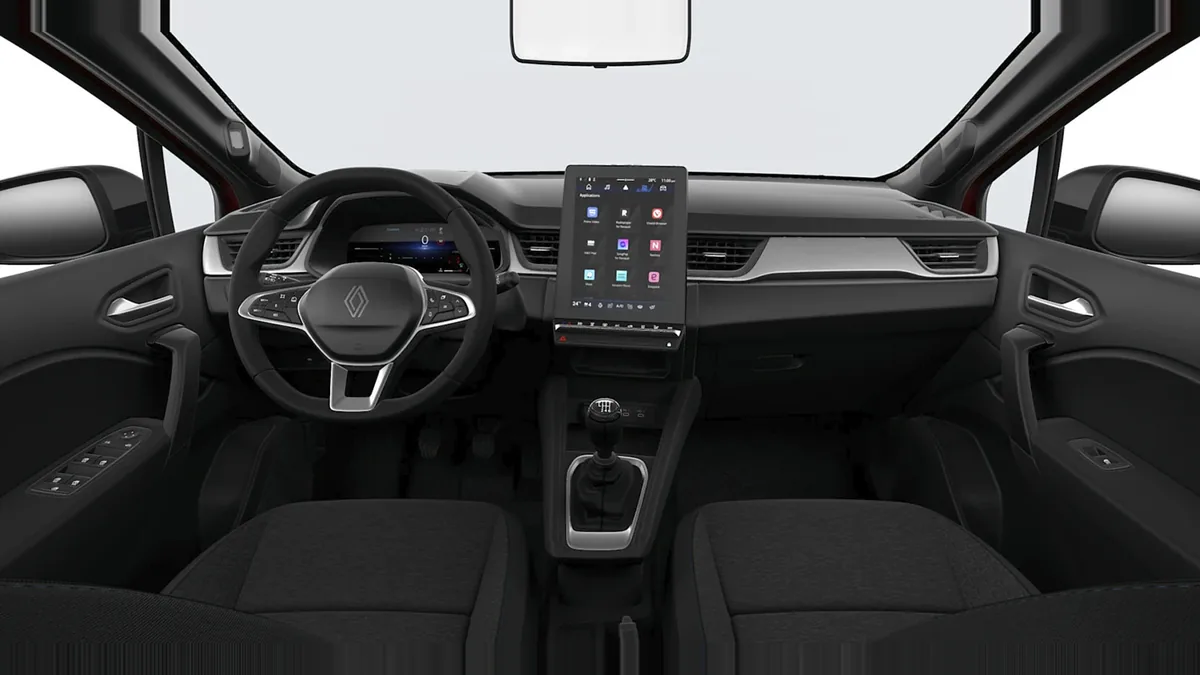Renault Captur Evolution ECO-G 120CV nuevo en renting — Delantera