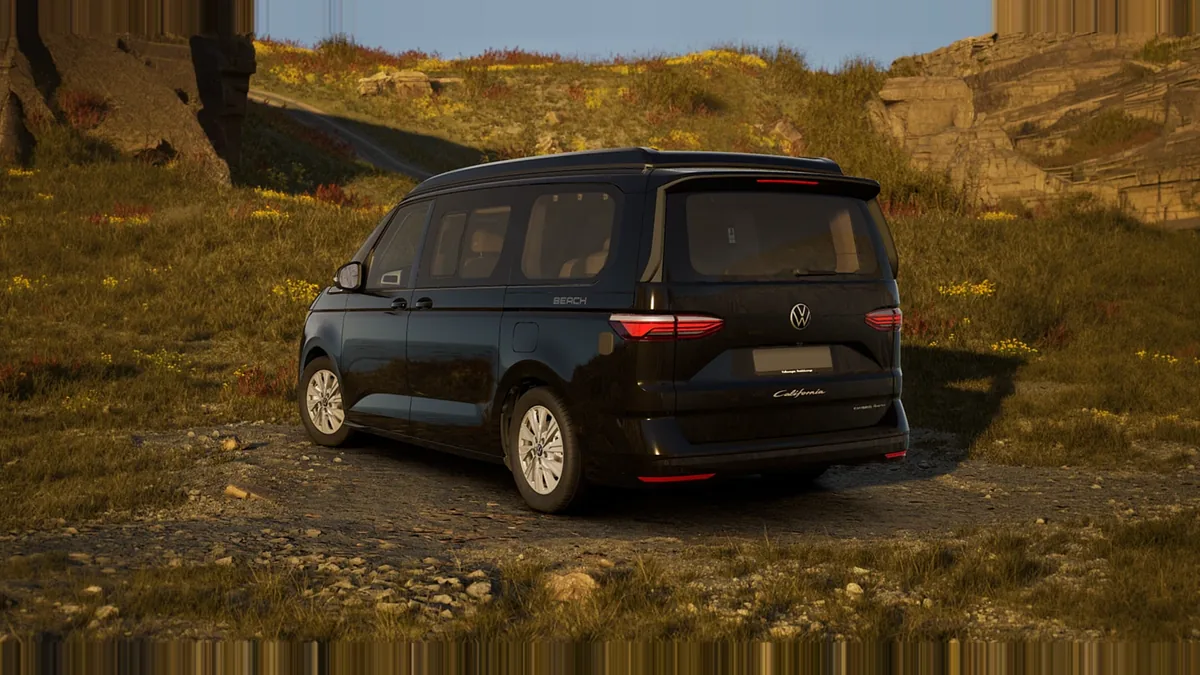 Volkswagen California Beach Tour 2.0 TDI 110kW (150CV) DSG nuevo en renting — Trasera