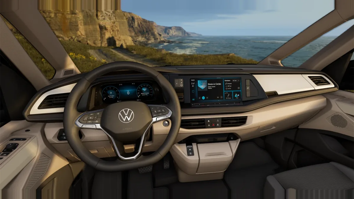 Volkswagen California Beach Tour 2.0 TDI 110kW (150CV) DSG nuevo en renting — Delantera